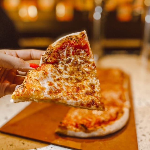 CHEESE PIZZA + TO-GO COKE.