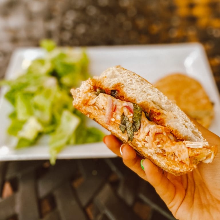 Chicken Italian Sandwich.