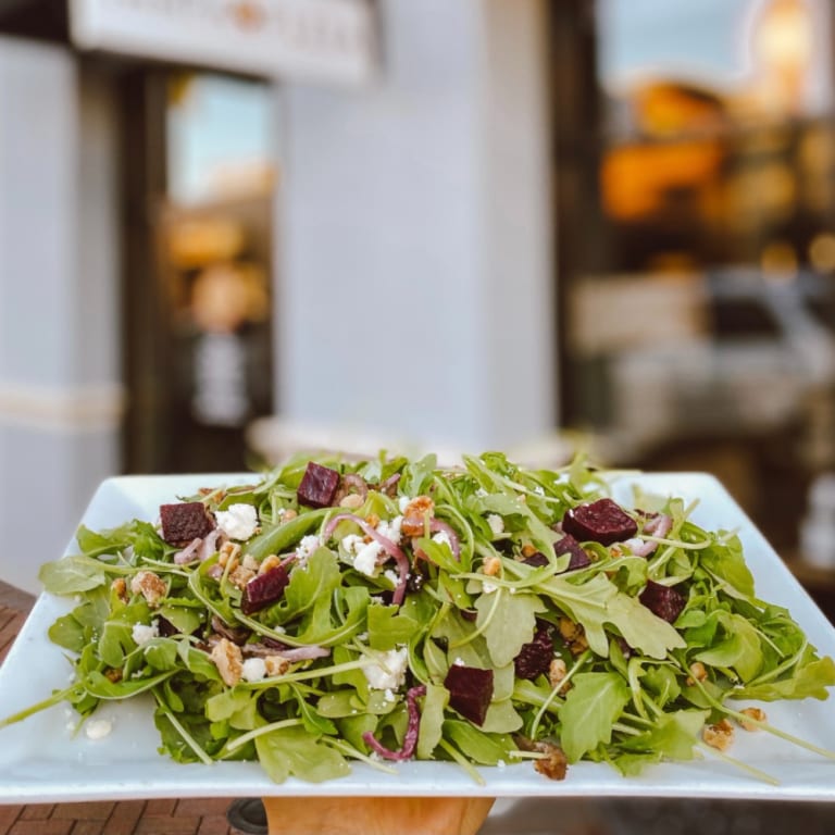 Roasted Beet & Feta Salad.