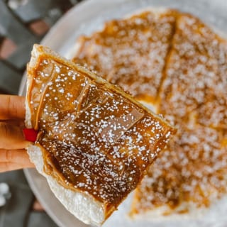 Dulce De Leche Pizza