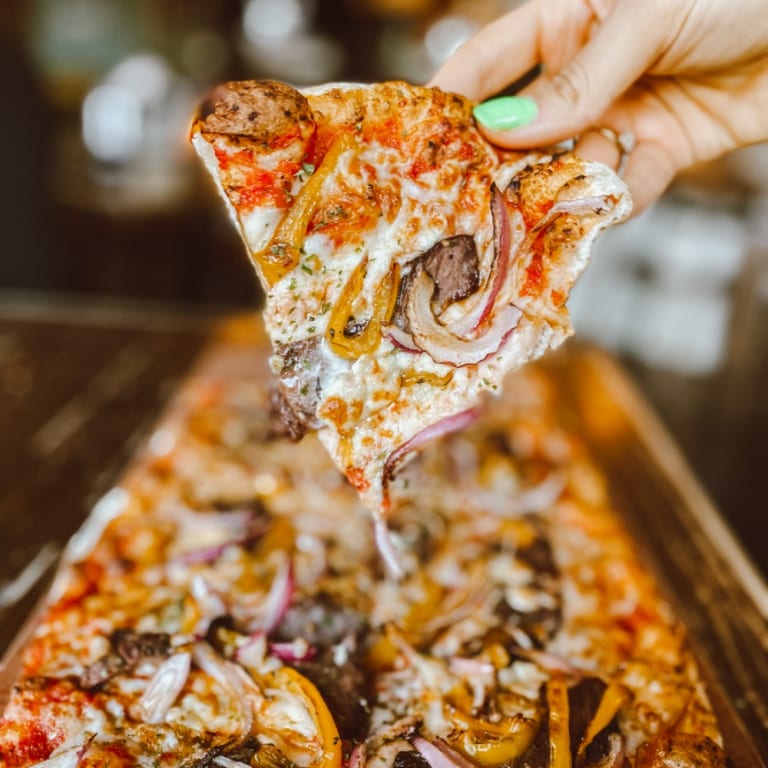 Garden Supreme Pizza.