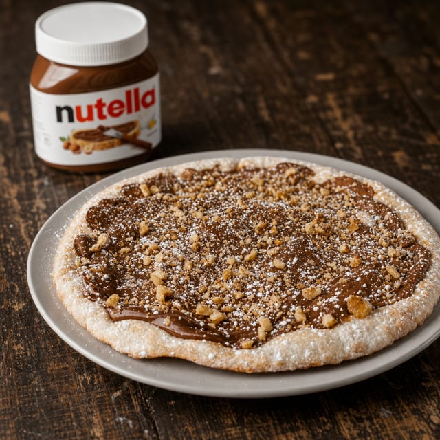 Nutella Pizza.
